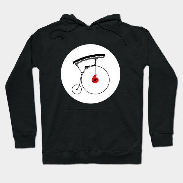 Penny Farthing Hoodie by cunningmunki